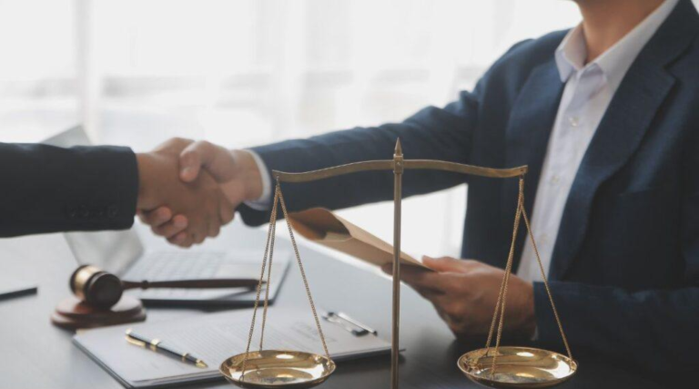 Family choosing legal help.